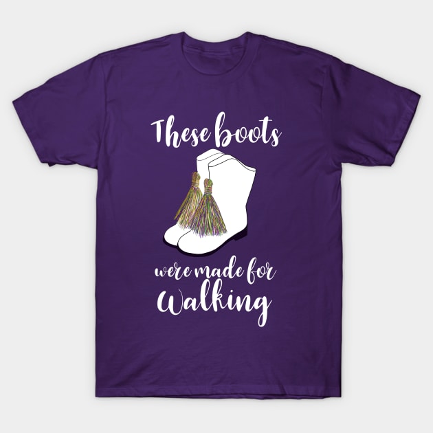 Walking boots T-Shirt by AlliCatz